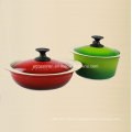 2016 Popular Design Cast Iron Enamel Casserole for Korea